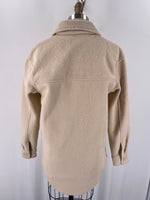Hilary Radley Tan Shacket Jacket, S