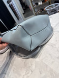 Blue Crossbody Bag, 11.5"x12.5" with Bonus Strap
