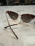 Kate Spade Tortoise and Gold Frame Sunglasses