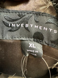 New Investments Faux Fur Vest, XL