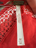 Free People Red Dress, M