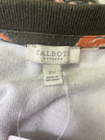 Talbots Print Sweatshirt, 2X