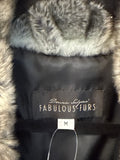 Donna Salyers' Fabulous Furs Faux Fur Vest, M