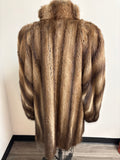 Davellin New York Genuine Fisher Fur Coat, XL