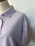 New Outdoor Voices Morning Glory Birdie Cropped Polo Top, XXL