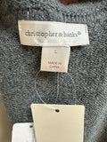 New Christopher & Banks Gray Sweater, L