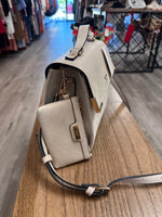 Dune Tan Crossbody Bag, 9"x7"