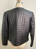 Studio 512 Black Genuine Leather Jacket, M