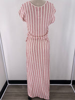 Caution to the Wind Ivory/Red Dress, M