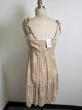 Live to be Spoiled Tan Dress, M
