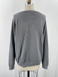 a.n.a. Gray/Silver Metallic Sweater, XL