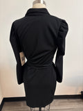 New Emerald Sundae Black Dress, XL
