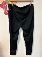 Zella Black Athletic Leggings, XL with Pockets