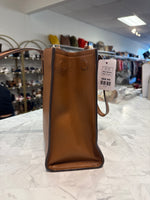 Tory Burch Brown Leather Shoulder Bag, 15"x11"