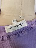 Another Love Purple Gauze Dress, M