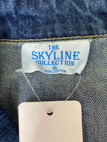 Skyline Collection Denim Jacket, XL