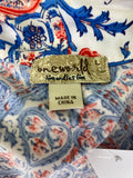 One World Blue/Red Dress, L