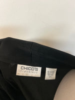 Chico's Black Travelers Jacket, L