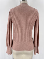 Adrianna Papell Pink Sweater, M