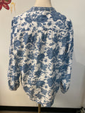 Lucky Brand Blue Top, M