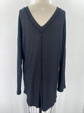 Vimmia Black V-Neck Top, L/XL