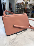 Tahari Pink Crossbody Bag, 8"x5"