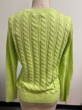 New Talbots Green Sweater, M