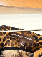 Adrienne Vittadini Animal Print Skirt, 10