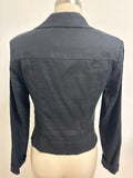 Evereve Black Linen Blend Jacket, S