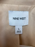 Nine West Ivory Blazer Jacket, L