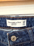Abercrombie & Fitch Mid Rise Bootcut 34" Inseam Jeans, 26 (2) Long