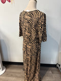 INC Animal Print Belted Dress, L