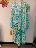 New Ruby Rd Blue/Green Dress, 2X