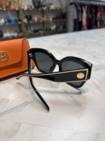 Tory Burch Black TY7184U Sunglasses (retail $210) with Case