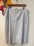 Madeleine Blue Corduroy Skirt, 16