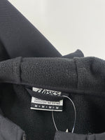 Asics Black Zip Front Hooded Jacket, M
