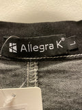 Allegra K Black Denim Dress, L