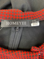 Homeyee Black/Red Dress, 12