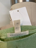 Eileen Fisher Green 100% Organic Linen Sweater, 2X