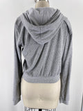 Fabletics Gray Hoodie Jacket, M
