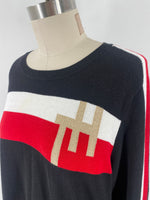 Tommy Hilfiger Black Sweater, XXL