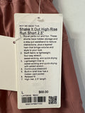 New Lululemon Shake It Out 2.5" Shorts, L