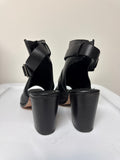 Wolverine Black Leather Shoes, 8