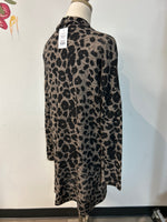 Bellamie Animal Print Cardigan, L