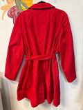 Talbots Red Trench Coat Jacket, 20W