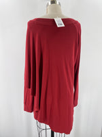 Soft Surroundings Red Sweater, M