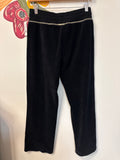 Boston Proper Black 33" Inseam Terry Sweatpants, S