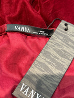 New Vanya Burgundy Dress, L