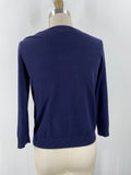 Ellen Tracy Navy Cardigan, M