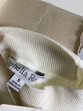 Ophelia Roe White Sweater, S